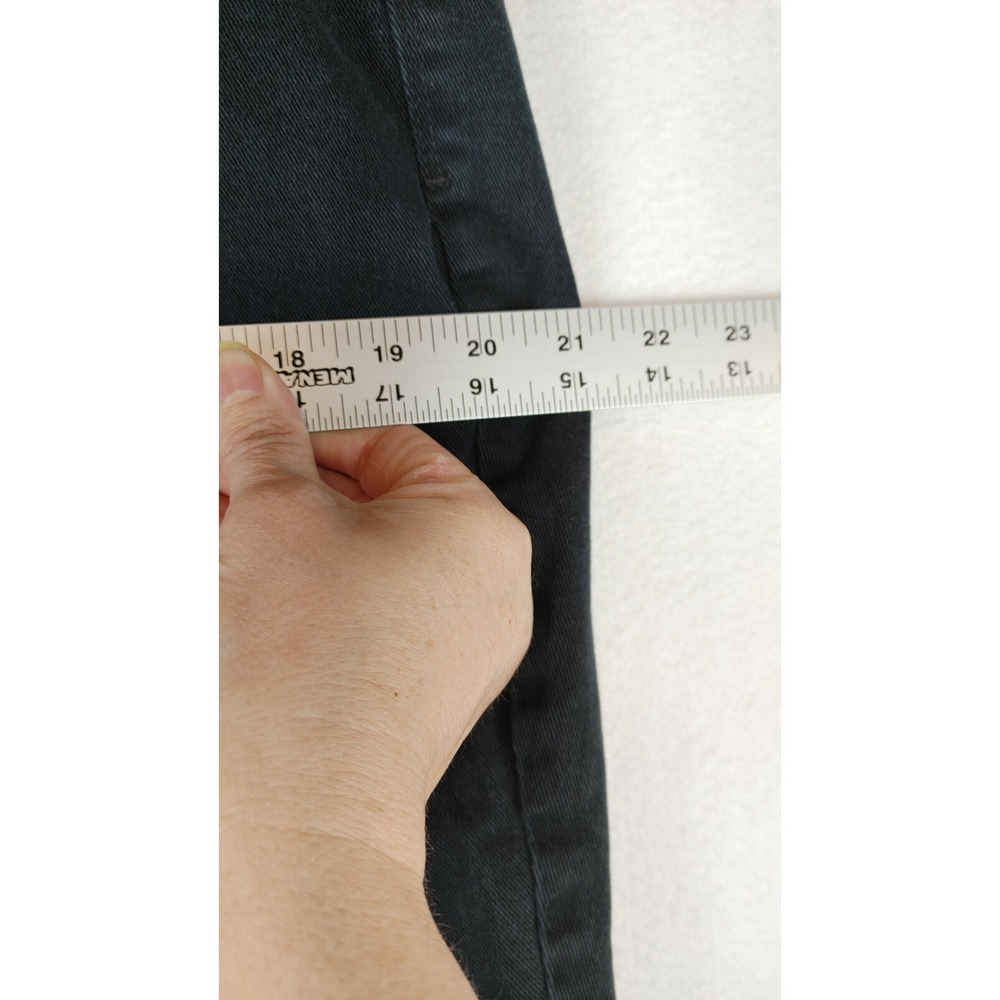 GLORIA VANDERBILT BLACK DENIM AMANDA JEANS SIZE 16W - Picture 4 of 8